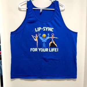 RuPaul’s Drag Race inspired tank top featuring Skeletor, Evil-Lyn and Teela